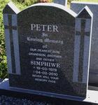 PETER Simphiwe 1978-2010