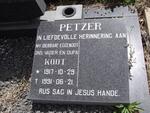 PETZER J.J. 1917-1991