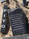 PIYO Vusumzi Shadreck 1940-2011