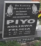 PIYO Xoliswa Felicia 1945-2009