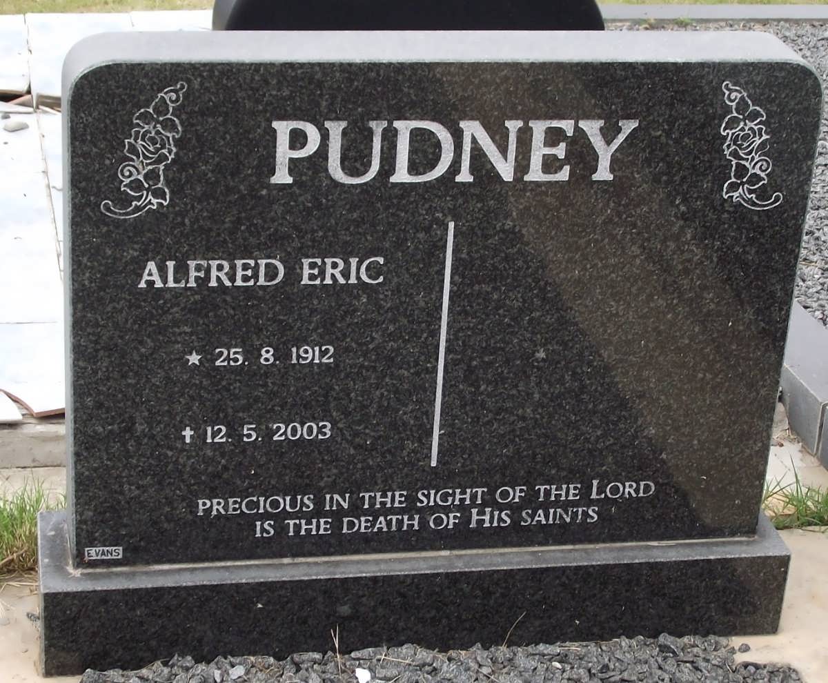 PUDNEY Alfred Eric 1912-2003