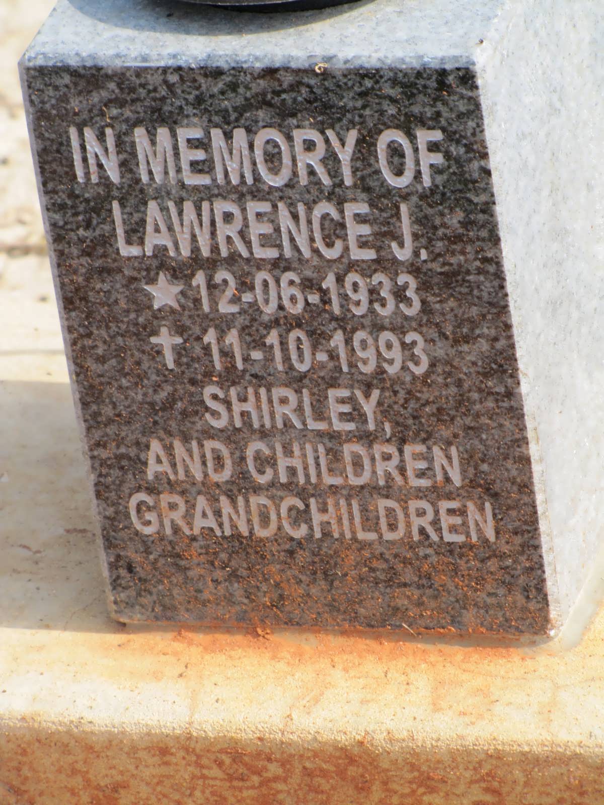 O'NEIL Lawrence J. 1933-1993