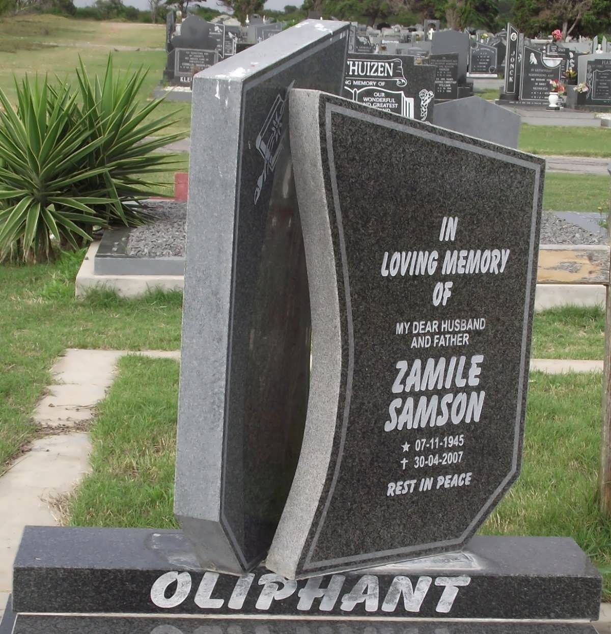 OLIPHANT Zamile Samson 1945-2007