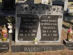 RADEMEYER Gert 1895-1968 & Rhodesia 1900-1968