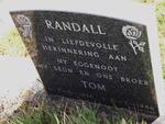 RANDALL Tom 1936-1986