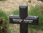 RASANA Mzingisi 1952-2010