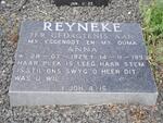 REYNEKE Anna 1929-1993