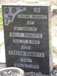 ROBERTS Billy -1960 & Evelyn FICK -1975
