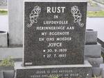 RUST Joyce 1939-1993