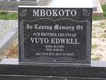 MBOKOTO Vuyo Edwell 1963-2011