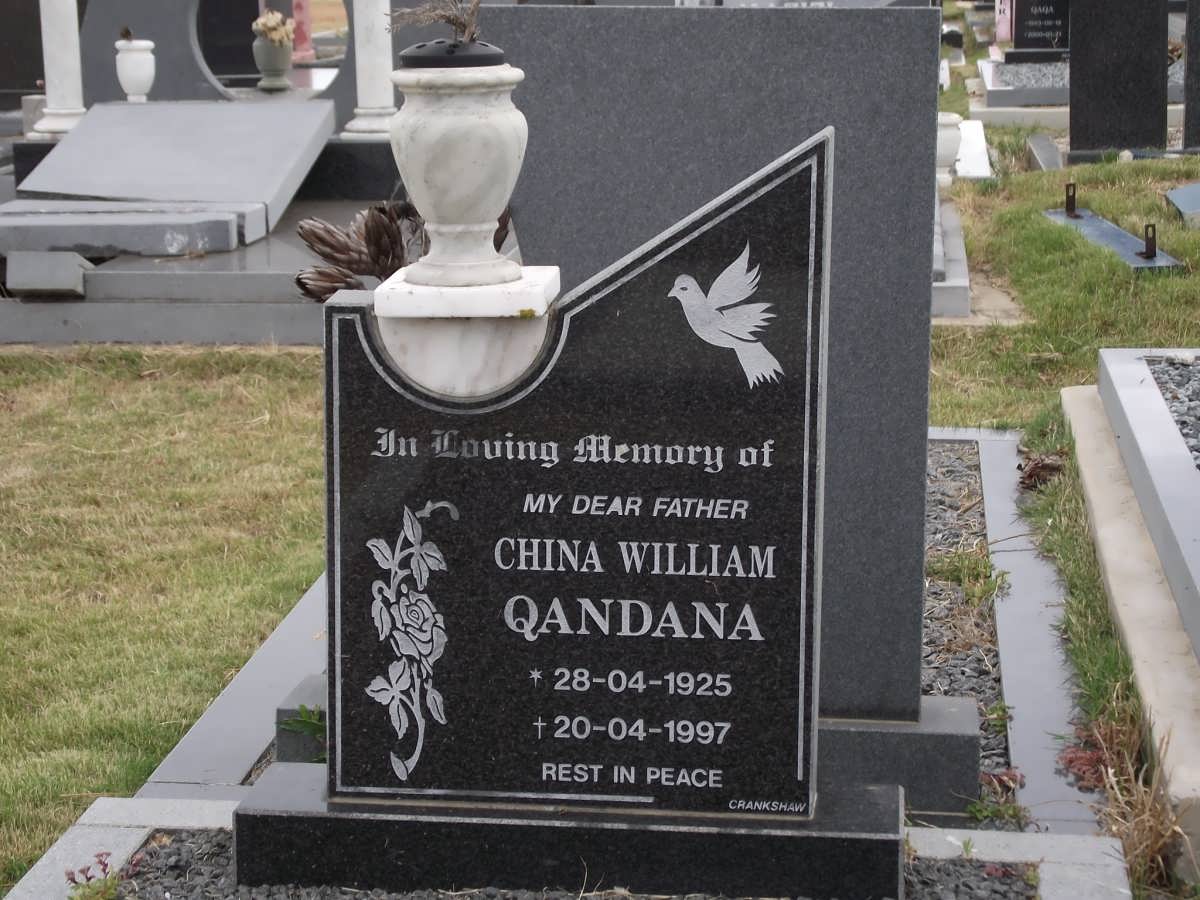 QANDANA China William 1925-1997