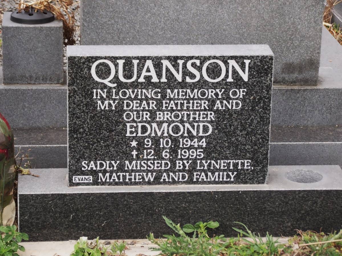 QUANSON Edmond 1944-1995