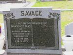 SAVAGE David Gildas 1918-1972
