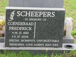 SCHEEPERS Coenderaad Frederick 1923-2004