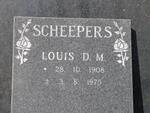 SCHEEPERS Louis D.M. 1908-1975