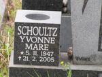 SCHOULTZ Yvonne Mare 1947-2005
