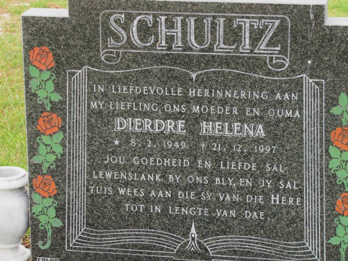 SCHULTZ Dierdre Helena 1949-1997