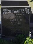 SCHWARTZ Neville John 1910-1983 & Maria E.H. 1914-1980