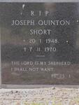 SHORT Joseph Quinton 1948-1970