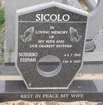 SICOLO Nosiseko Essinah 1943-2007