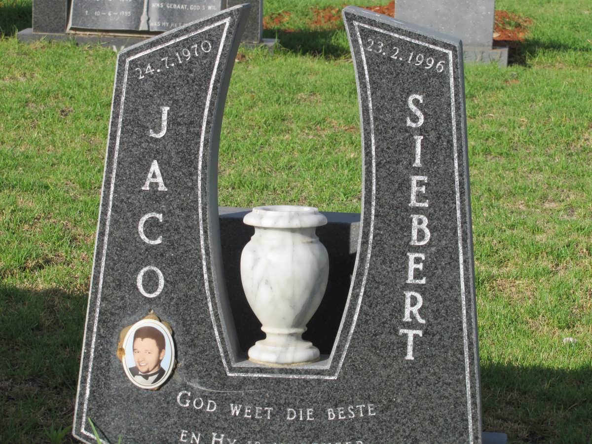 SIEBERT Jaco 1970-1996