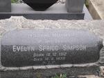 SIMPSON Evelyn Sprigg 1912-1970