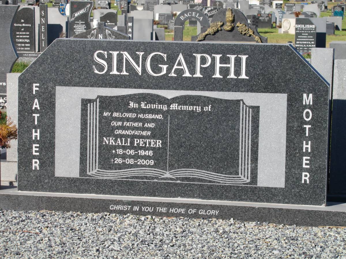 SINGAPHI Nkali Peter 1946-2009
