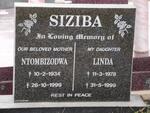 SIZIBA Ntombizodwa 1934-1999 :: SIZIBA Linda 1978-1999