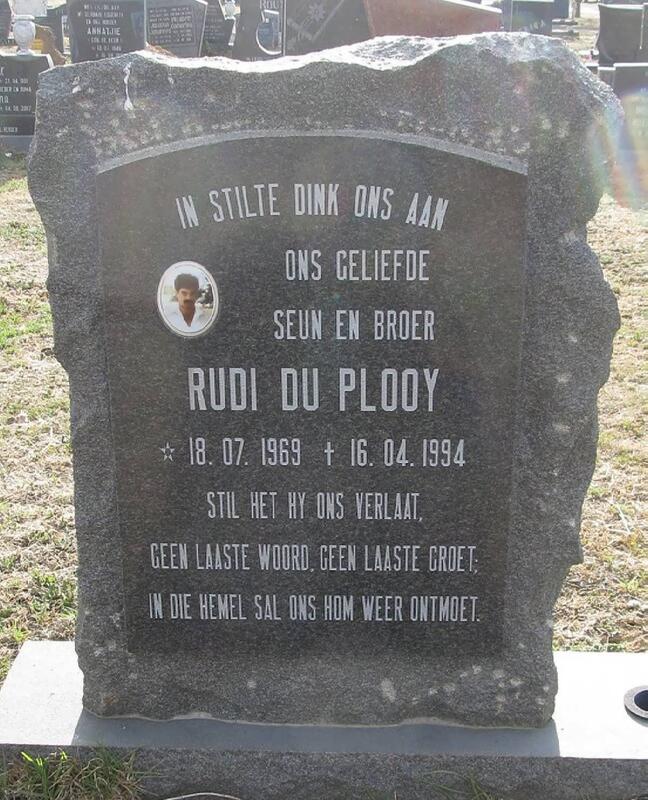 PLOOY Rudi, du 1969-1994