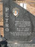 MALHERBE Petro 1954-2003