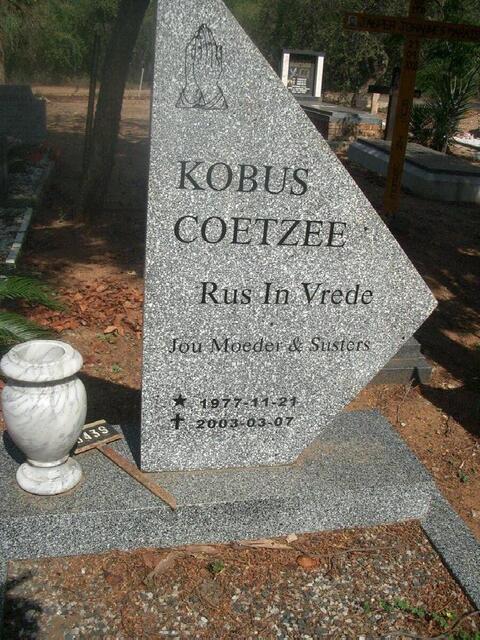 COETZEE Kobus 1977-2003