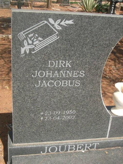 JOUBERT Dirk Johannes Jacobus 1950-2002
