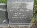 ASHWELL William Benjamin 1904-1984 