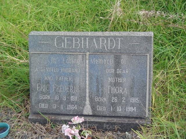 GEBHARDT Eric Frederic 1911-1964 & Thora 1915-1994