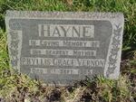 HAYNE Phyllis Grace Vernon -1965