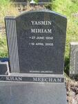MEECHAM Yasmin Miriam, Khan 1958-2005
