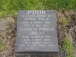 POOK George Philip 1906-1964 & Elizabeth Cornelia 1913-1998