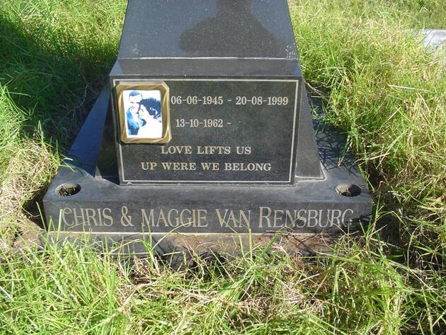 RENSBURG Chris, van 1945-1999 & Maggie 1962-