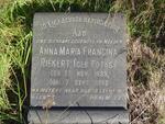 RIEKERT Anna Maria Francina nee POTAS 1893-1962