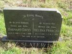 SLATER Barnard David 1916-1983 & Helena Francina 1918-1998