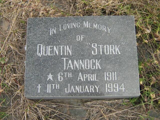 TANNOCK Quentin 1911-1994