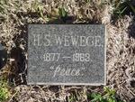 WEWEGE H.S. 1877-1963
