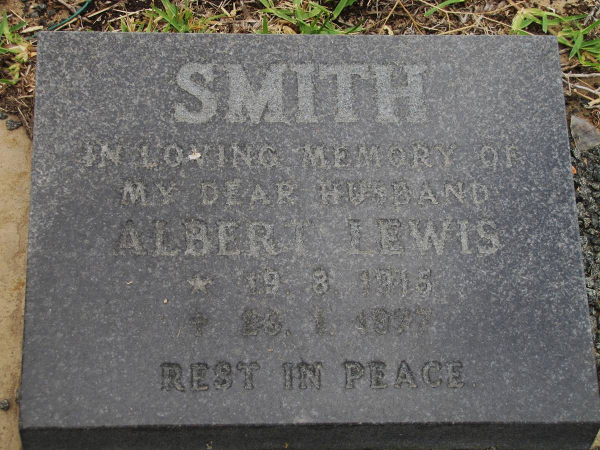 SMITH Albert Lewis 1915-1977