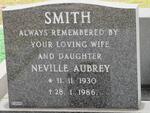 SMITH Neville Aubrey 1930-1986