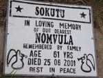 SOKUTU Nomvula 1944-2001