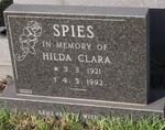SPIES Hilda Clara 1921-1992
