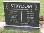 STRYDOM Adele 1957-2002 :: STRYDOM Karien 1988-2003