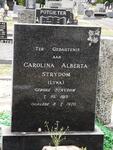 STRYDOM Carolina Alberta nee STRYDOM 1913-1970