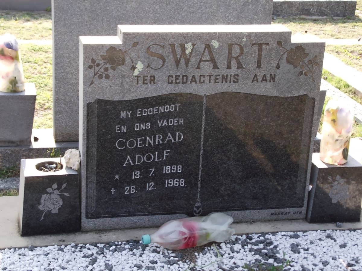 SWART Coenrad Adolf 1896-1968