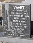 SWART Elizabeth Magdalena 1927-1996